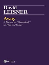 Away - A Fantasy on Shenandoah Flute and Guitar - Set of 2 Performance Scores cover
